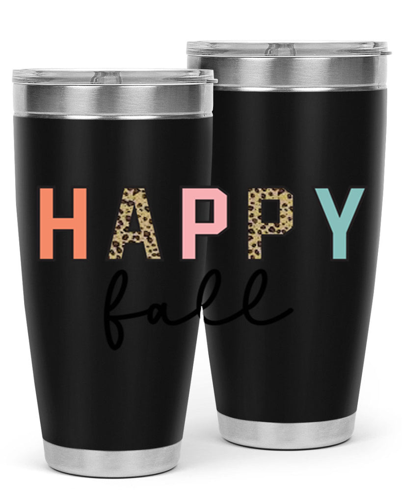 Happy fall 221#- fall- Tumbler