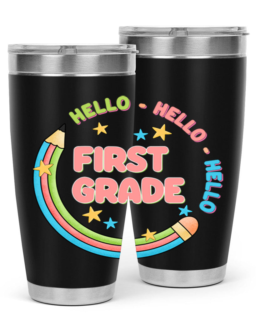 Hello 1st Grade Pencil 15#- 1st grade- Tumbler