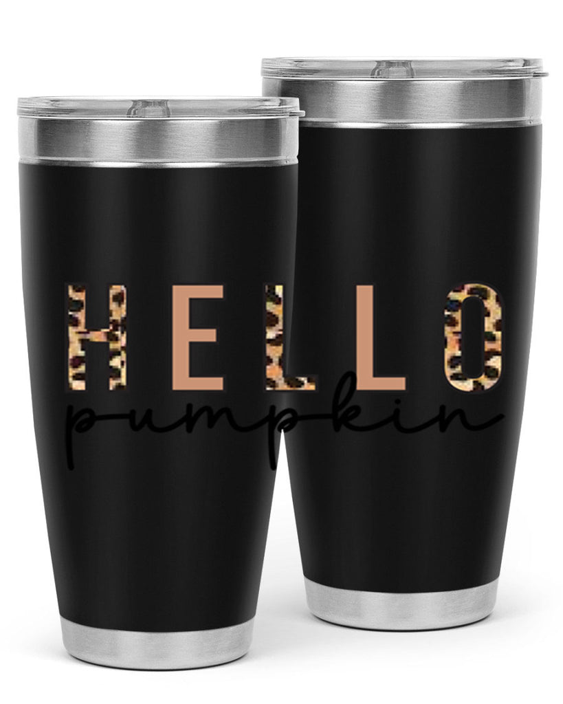 Hello Pumpkin Fall 291#- fall- Tumbler