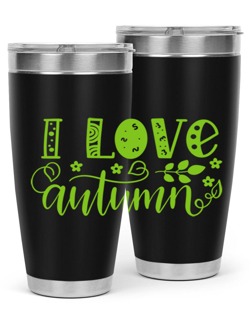 I Love Autumn 325#- fall- Tumbler