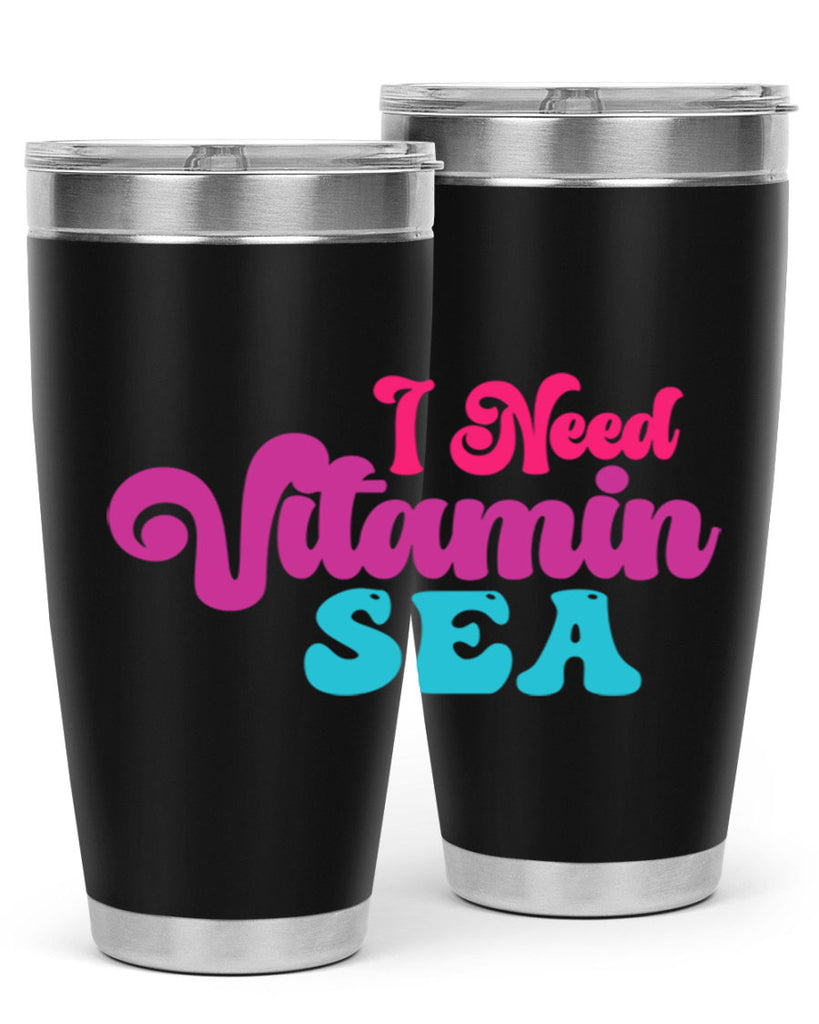I Need Vitamin Sea 217#- mermaid- Tumbler
