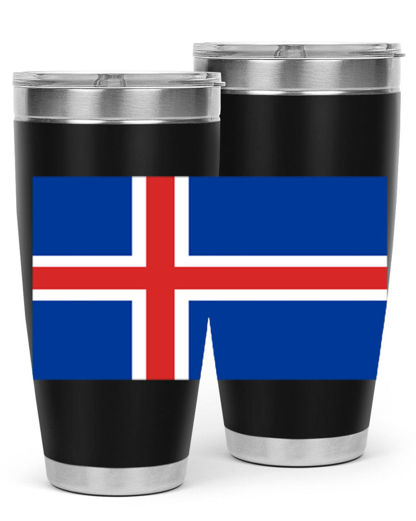 Iceland 122#- world flags- Tumbler