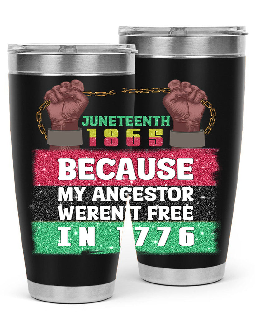 Juneteenth 1865 Ancestor 4#- Juneteenth- tumbler