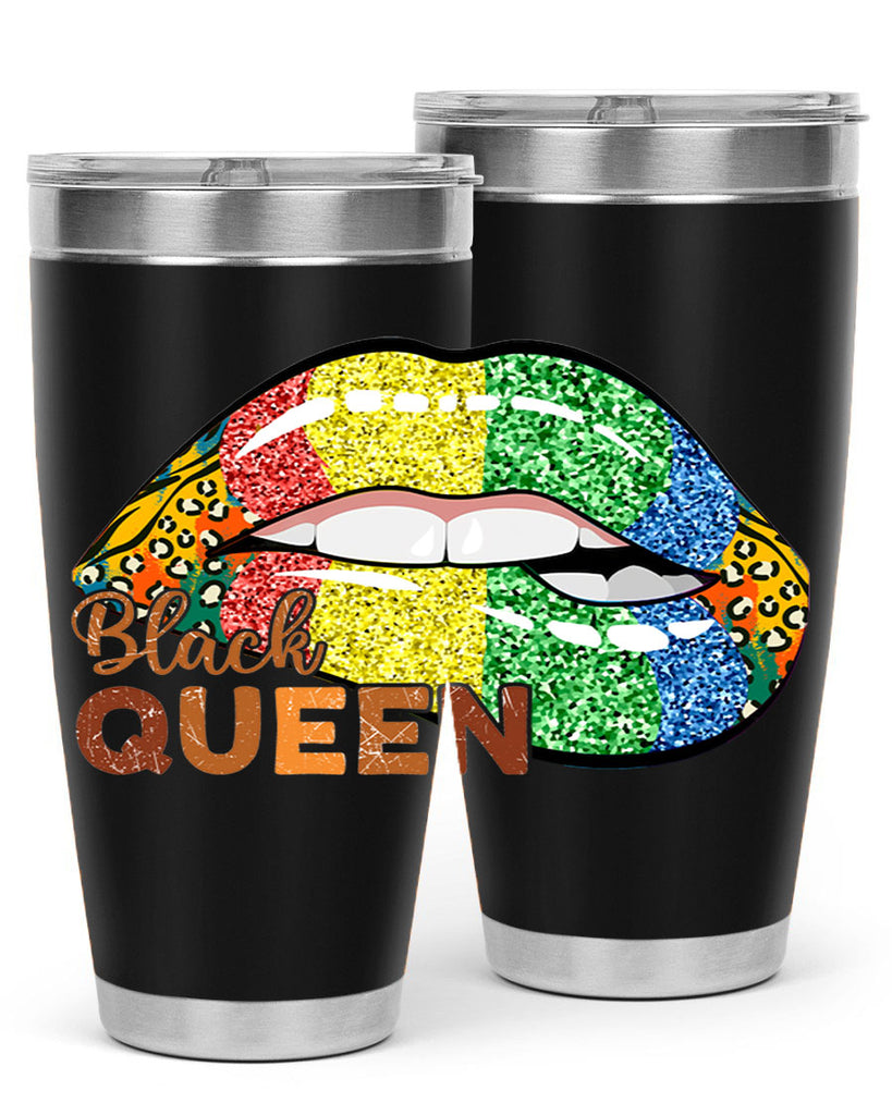 Juneteenth Black Queen Sexy Lip Png 35#- Juneteenth- tumbler