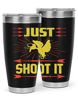 Just shoot it Style 32#- duck- Tumbler