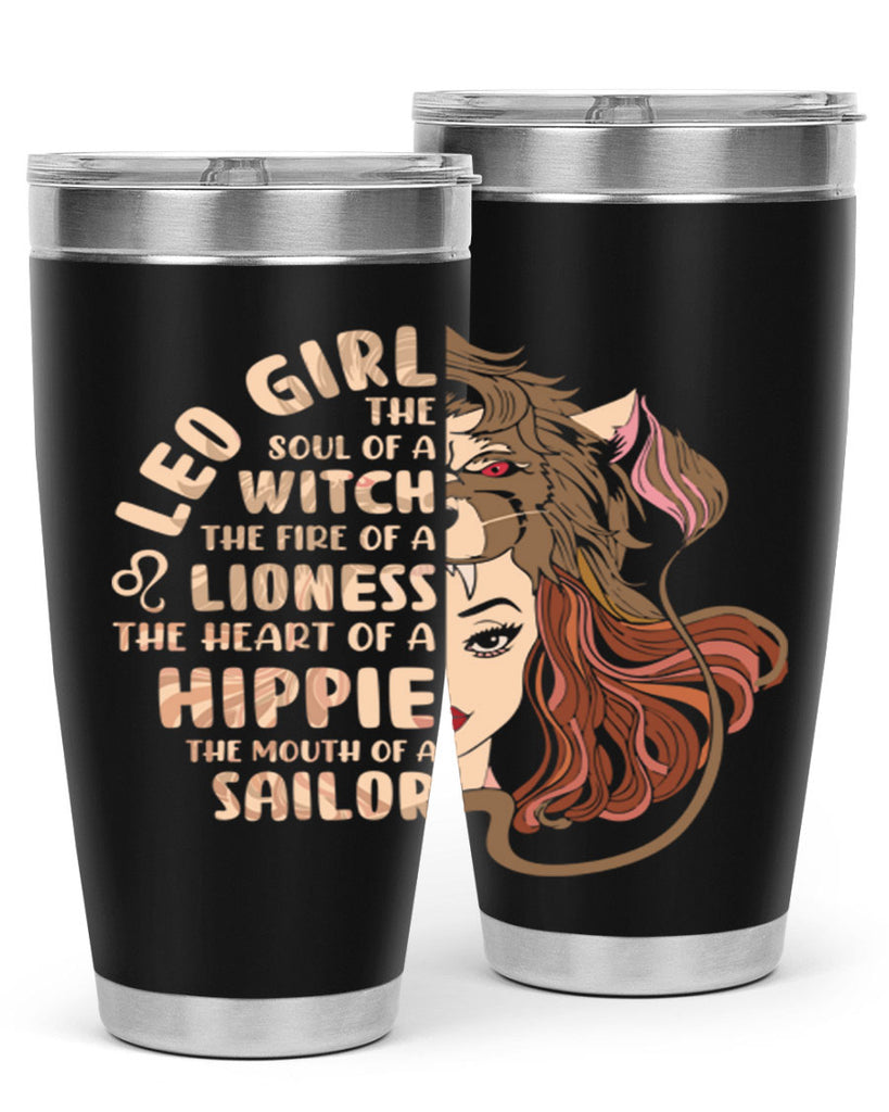 Leo girl 289#- zodiac- Tumbler