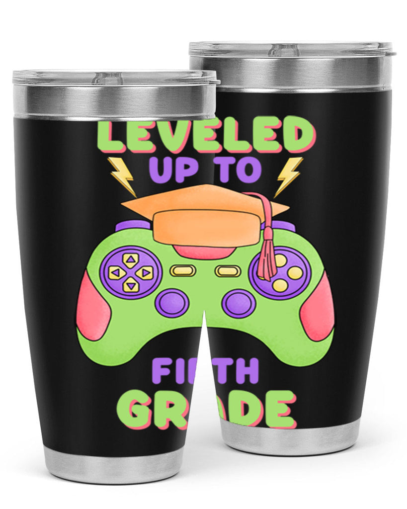 Leveled up to 5th Grade 17#- 5th grade- Tumbler