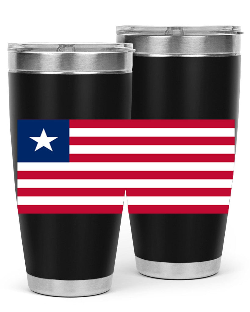 Liberia 101#- world flags- Tumbler