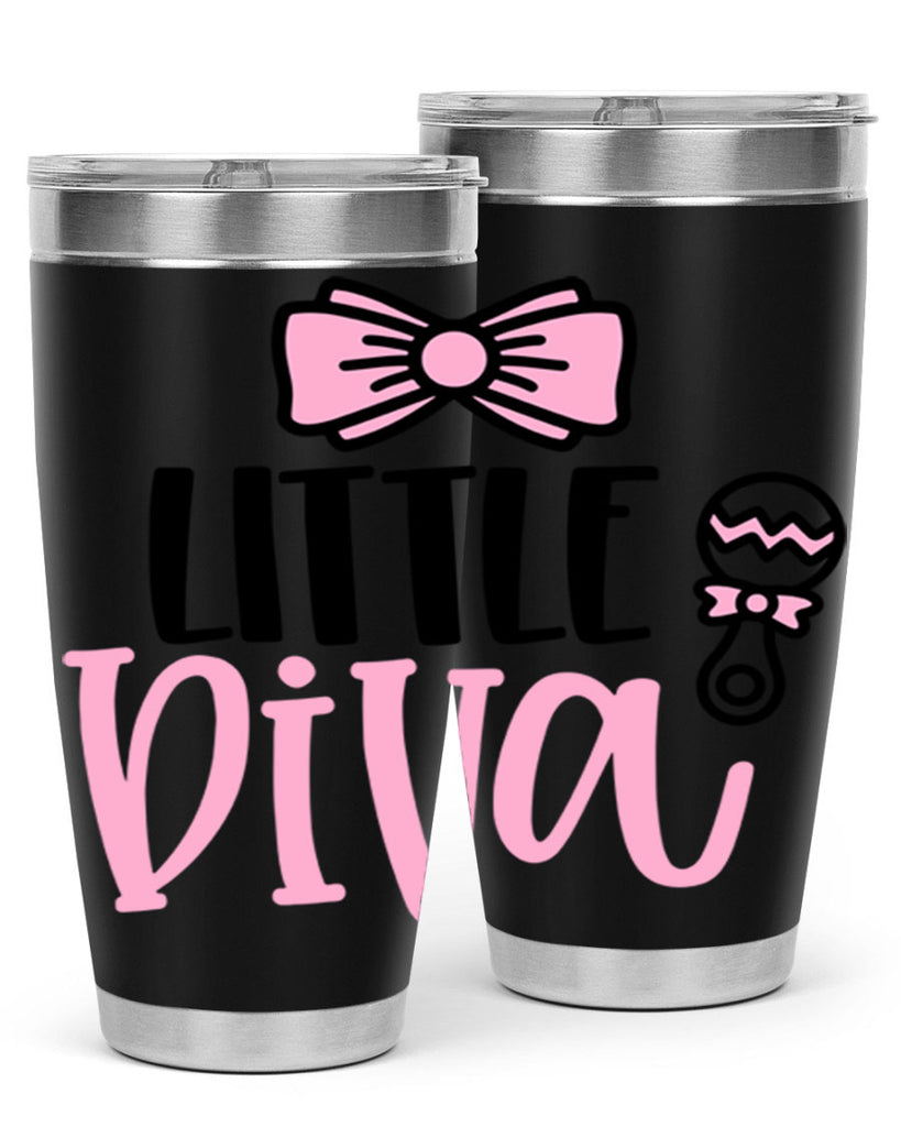 Little Diva Style 63#- baby- tumbler