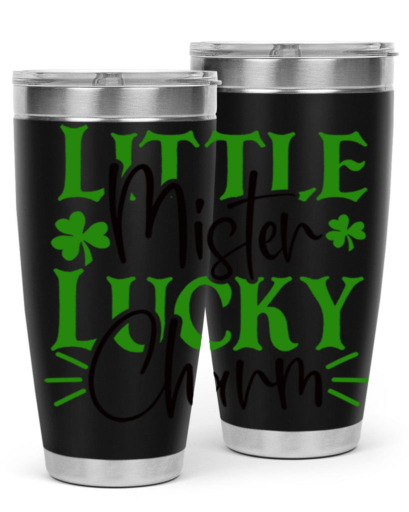 Little Mister Lucky Charm Style 153#- St Patricks Day- Tumbler