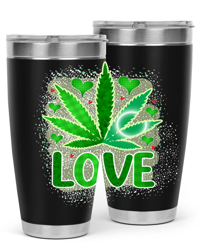 Love 188#- marijuana- Tumbler