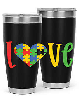 Love Style 30#- autism- Tumbler