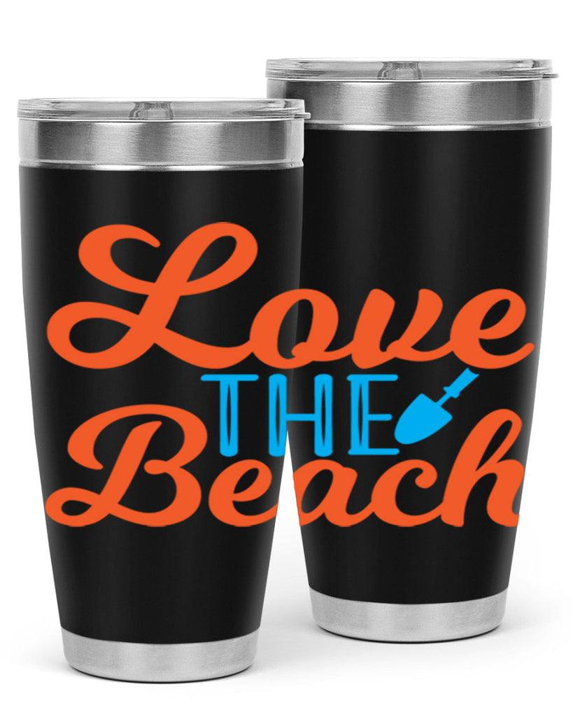 Love The Beach 306#- mermaid- Tumbler