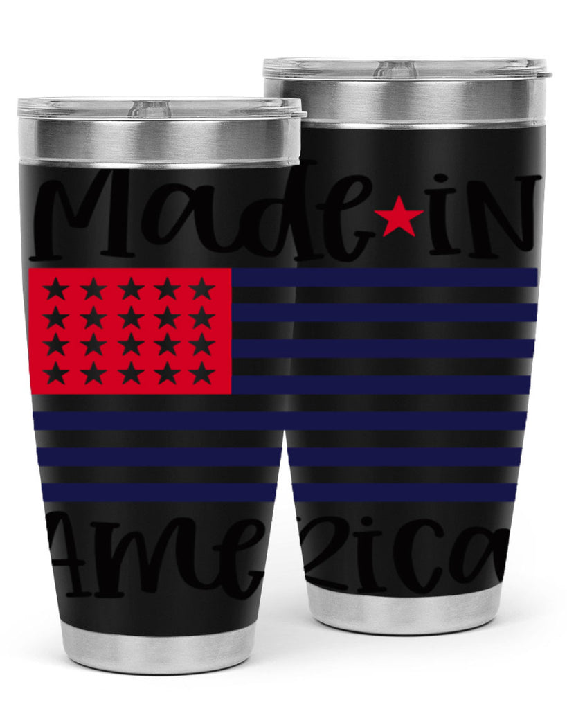 Made in America Style 164#- Fourt Of July- Tumbler