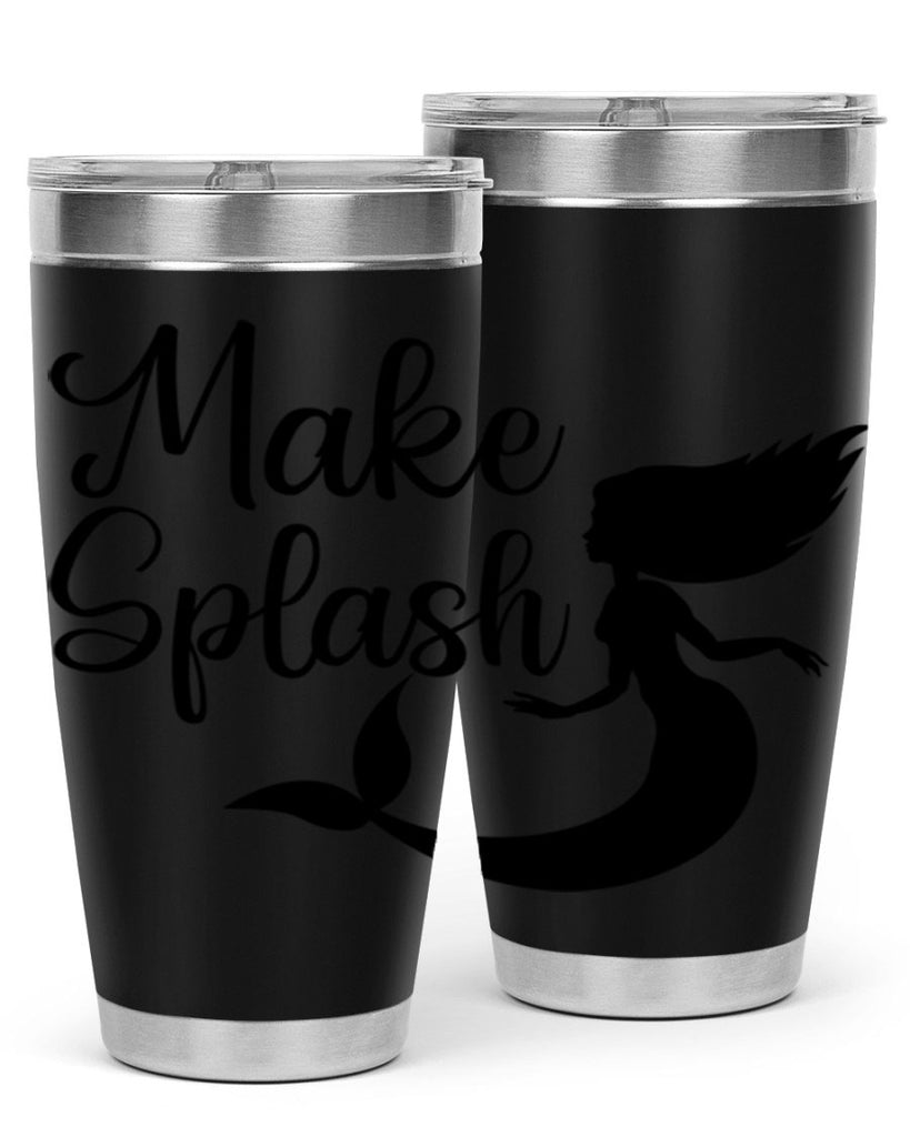 Make splash 316#- mermaid- Tumbler