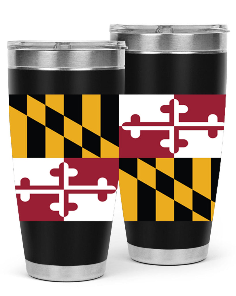 Maryland 32#- Us Flags- Tumbler