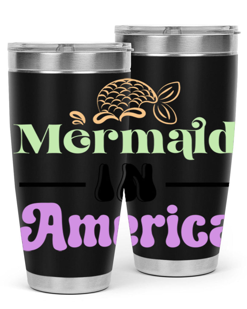 Mermaid In America 420#- mermaid- Tumbler