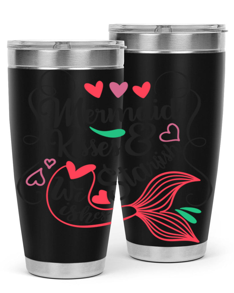 Mermaid Kisses Starfish Wishes 368#- mermaid- Tumbler