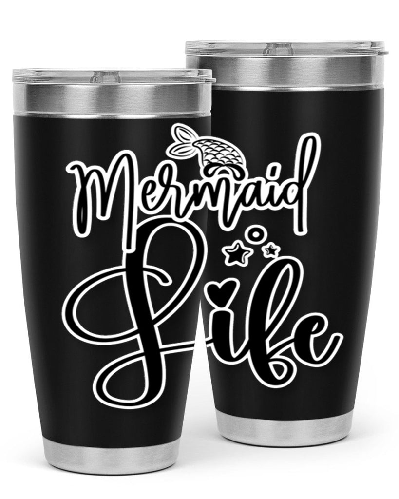 Mermaid Life 429#- mermaid- Tumbler