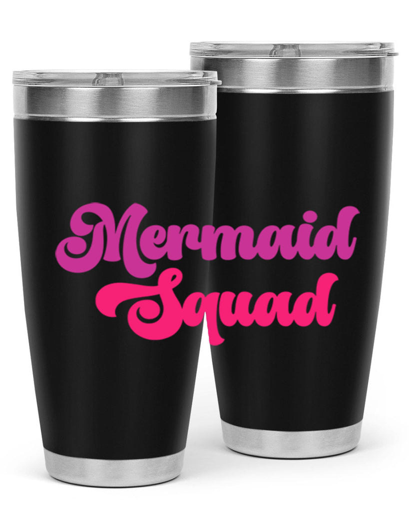 Mermaid Squad 384#- mermaid- Tumbler