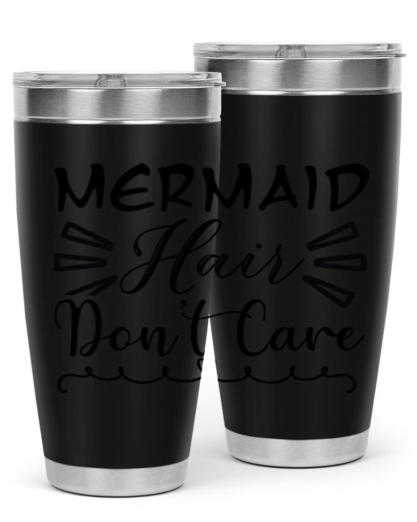 Mermaid hair dont care 404#- mermaid- Tumbler