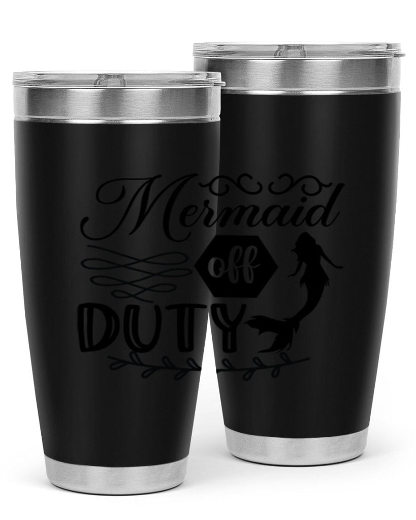 Mermaid off duty 432#- mermaid- Tumbler