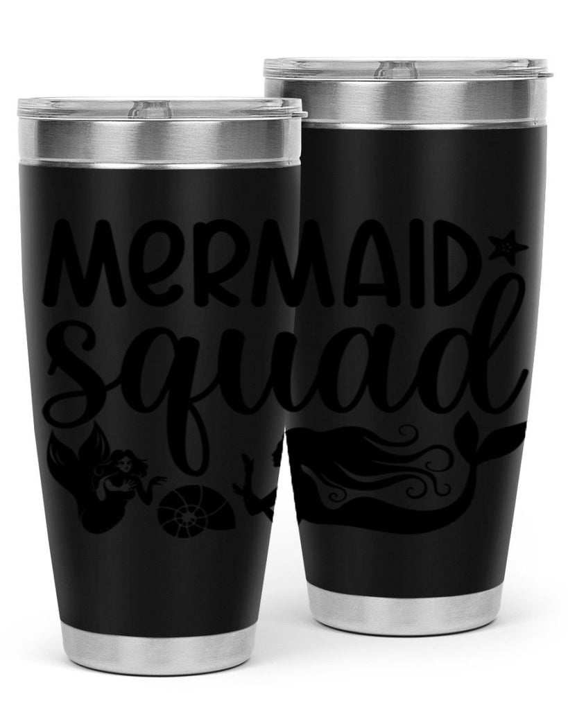 Mermaid squad 447#- mermaid- Tumbler