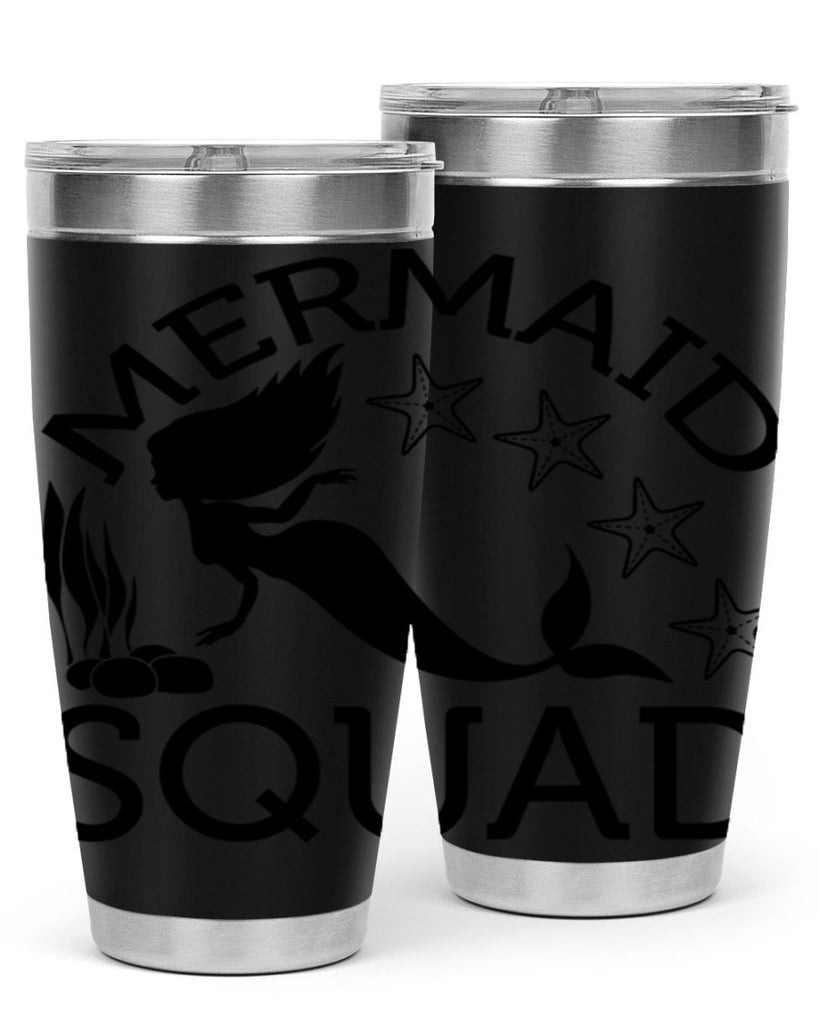 Mermaid squad 448#- mermaid- Tumbler