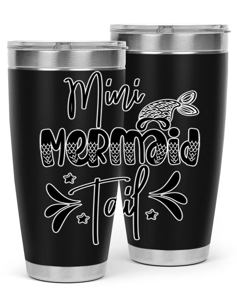 Mini Mermaid Tail 513#- mermaid- Tumbler