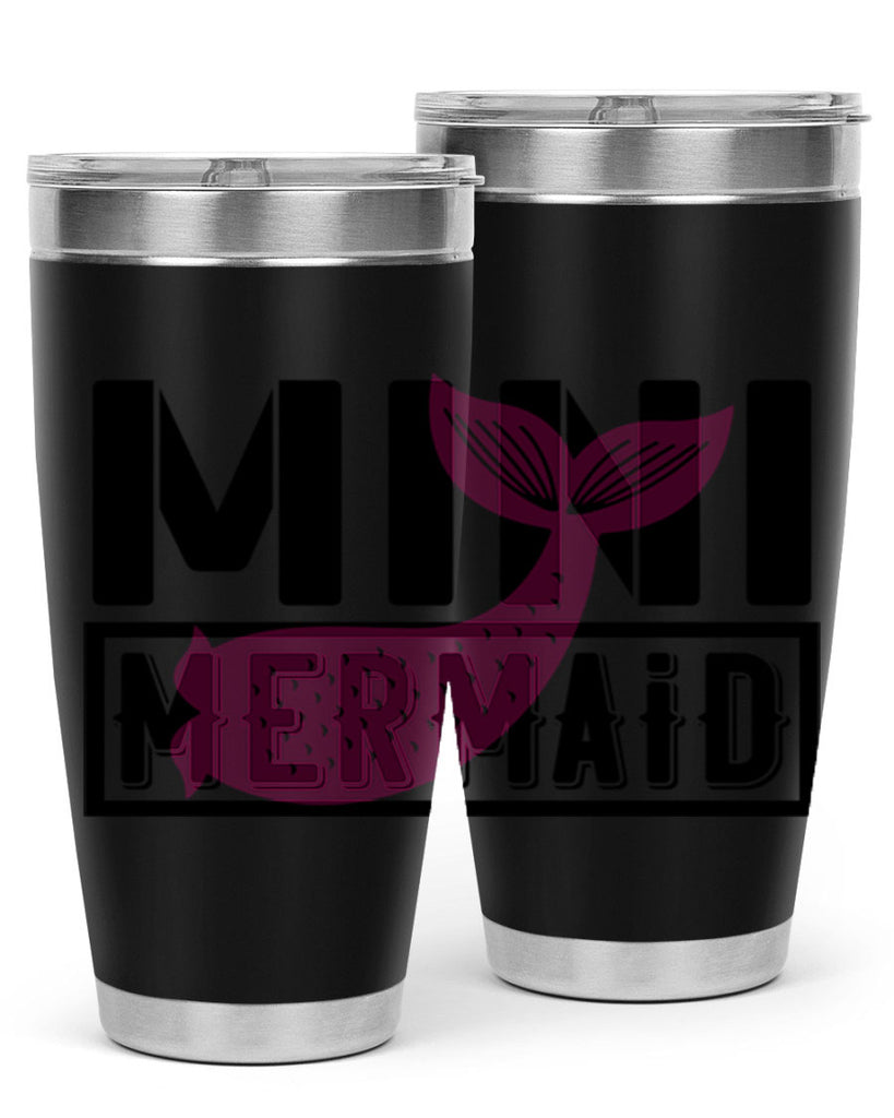 Mini mermaid 504#- mermaid- Tumbler
