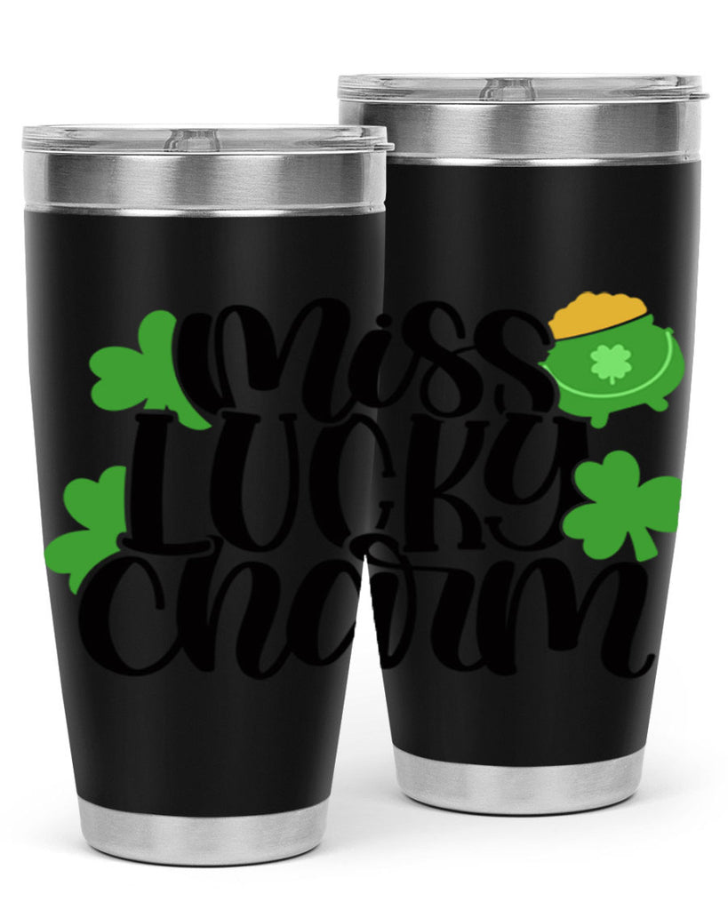 Miss Lucky Charm Style 48#- St Patricks Day- Tumbler