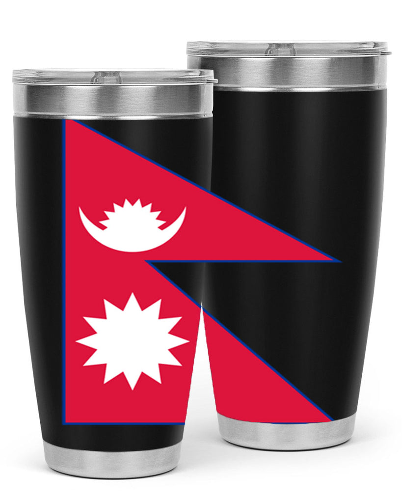 Nepal 76#- world flags- Tumbler