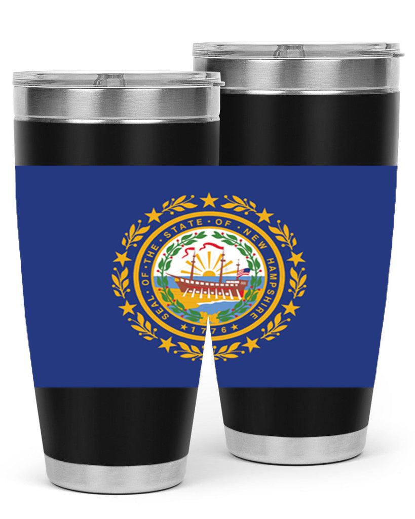 New Hampshire 23#- Us Flags- Tumbler