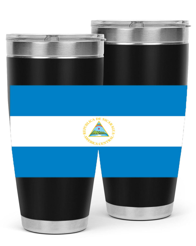 Nicaragua 73#- world flags- Tumbler