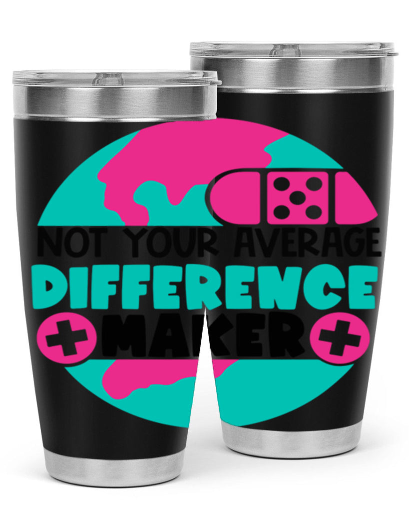 Not Your Averange Difference Maker Style Style 122#- nurse- tumbler