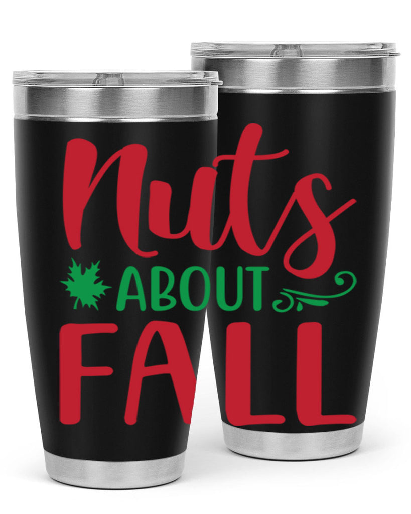 Nuts About Fall 443#- fall- Tumbler
