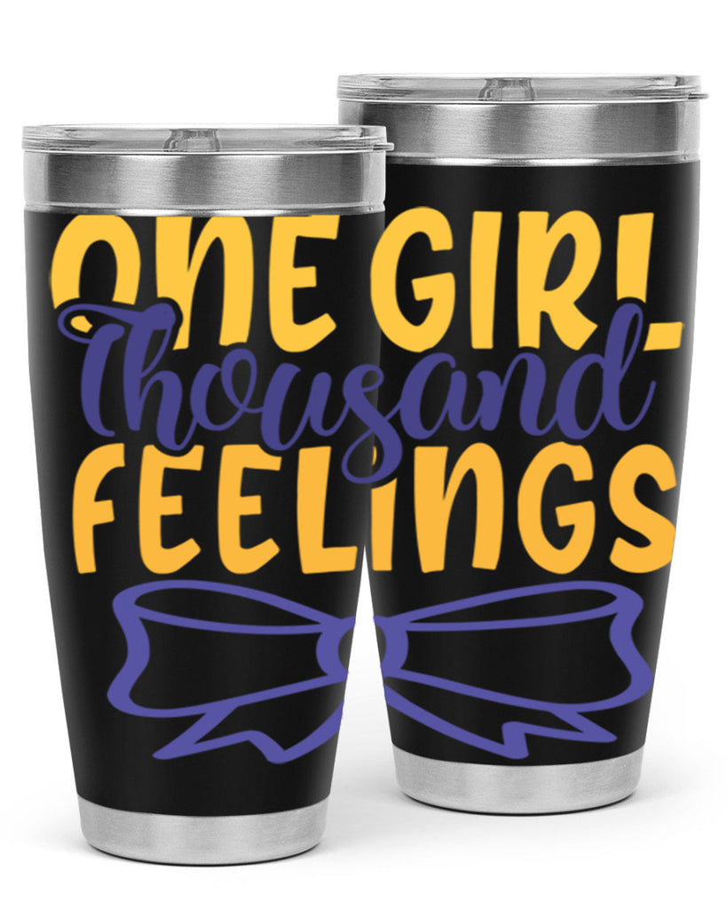 One Girl Thousand Feelings Style 208#- baby- tumbler