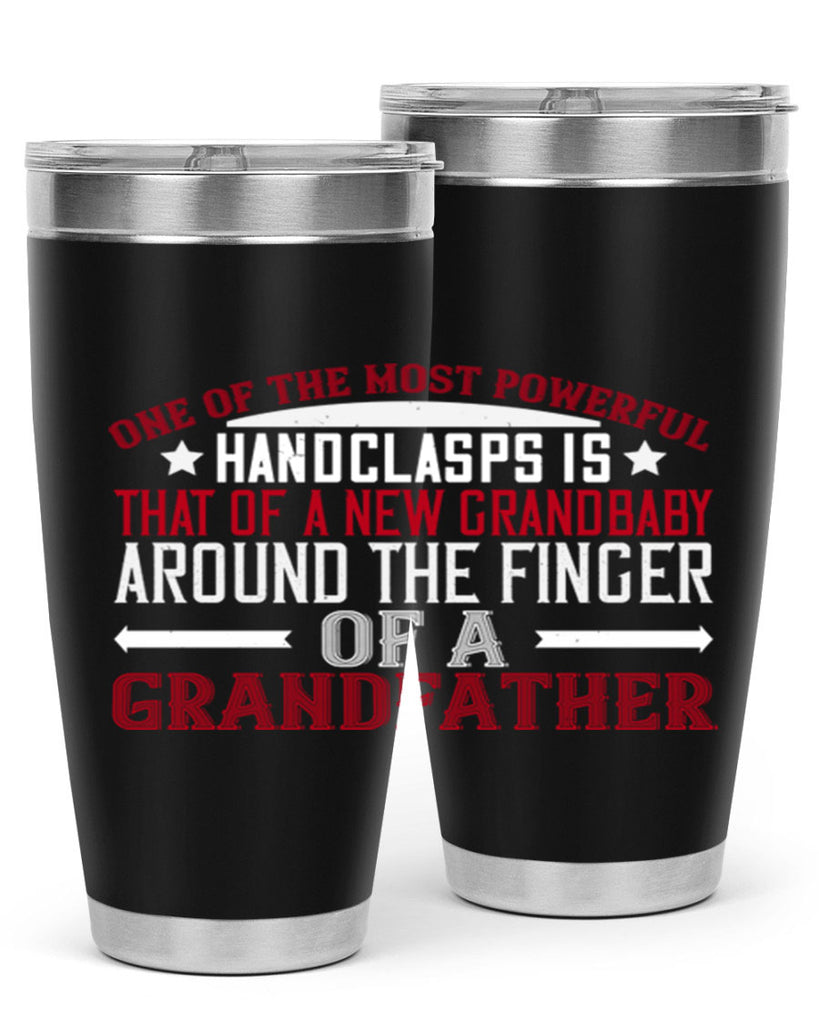 One of the most powerful handclasps 69#- grandpa - papa- Tumbler