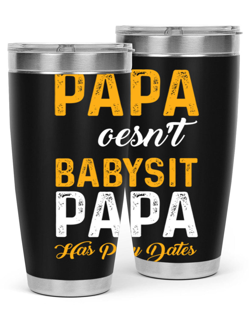 Papa 124#- grandpa - papa- Tumbler