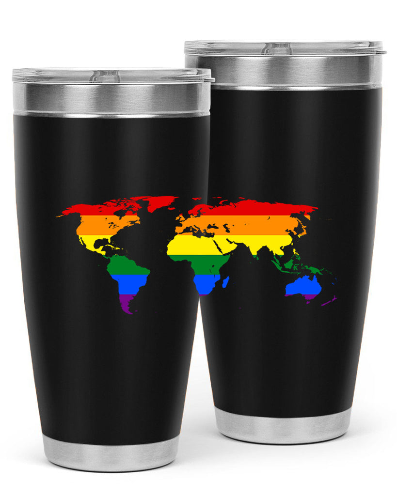 Rainbow World map 3#- lgbt- Tumbler