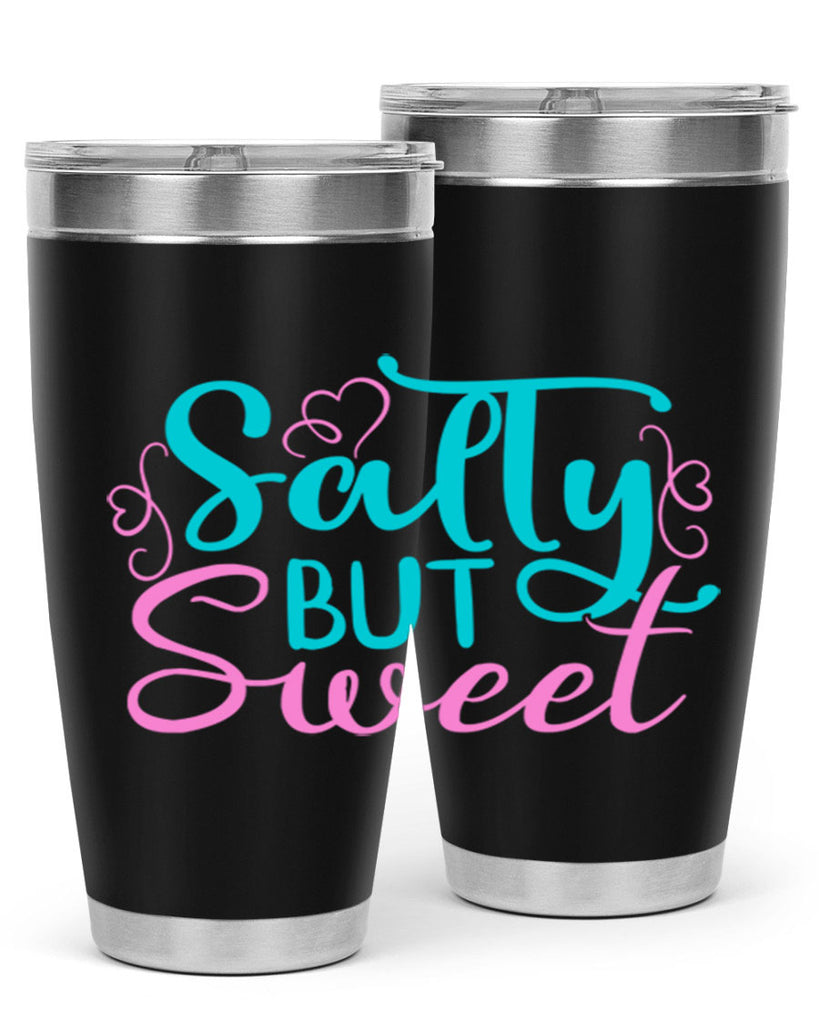 Salty But Sweet 565#- mermaid- Tumbler