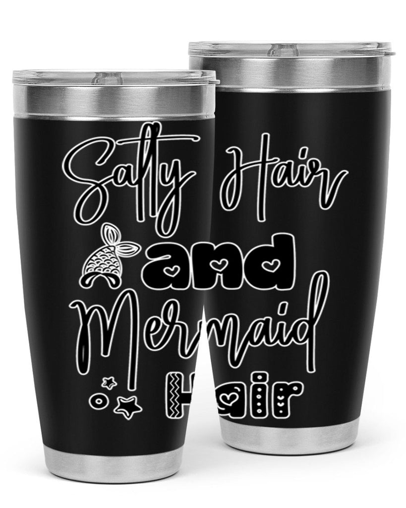 Salty Hair and Mermaid Hair 572#- mermaid- Tumbler