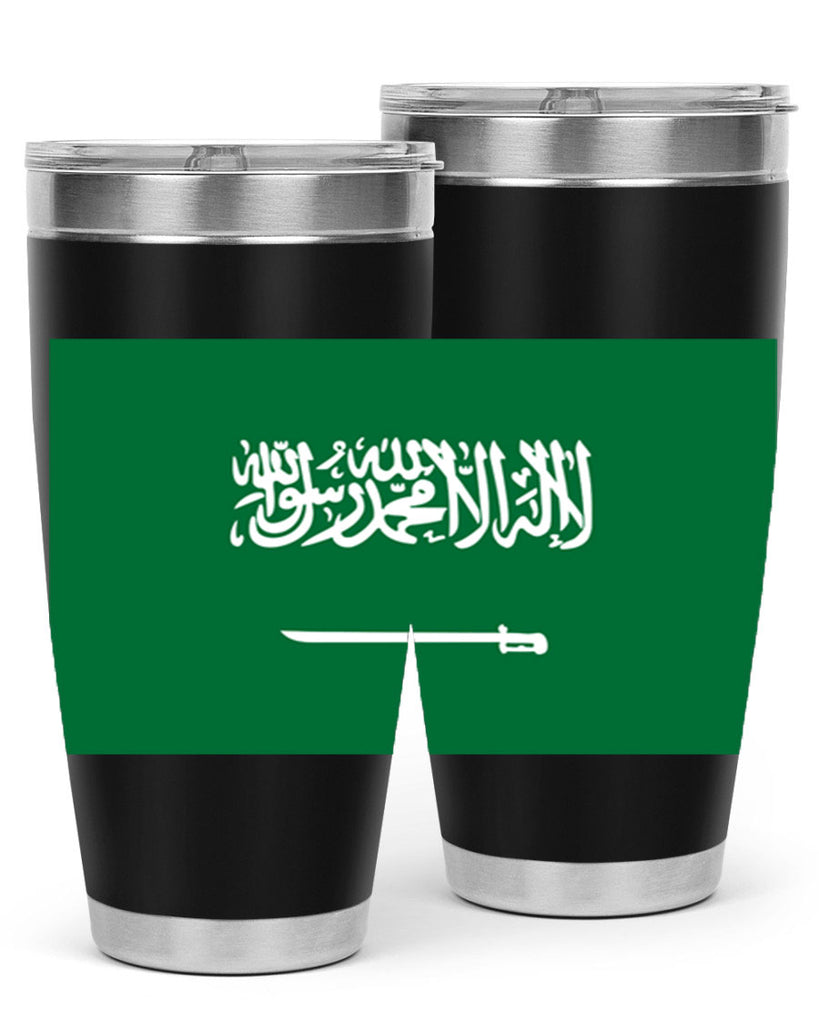 Saudi Arabia 46#- world flags- Tumbler