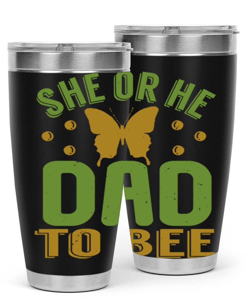 She or He Dad to bee Style 172#- baby- tumbler