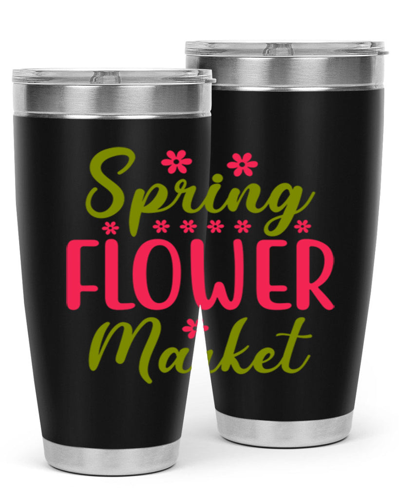 Spring Flower Market 423#- spring- Tumbler