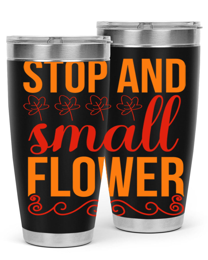 Stop and small flower 522#- spring- Tumbler