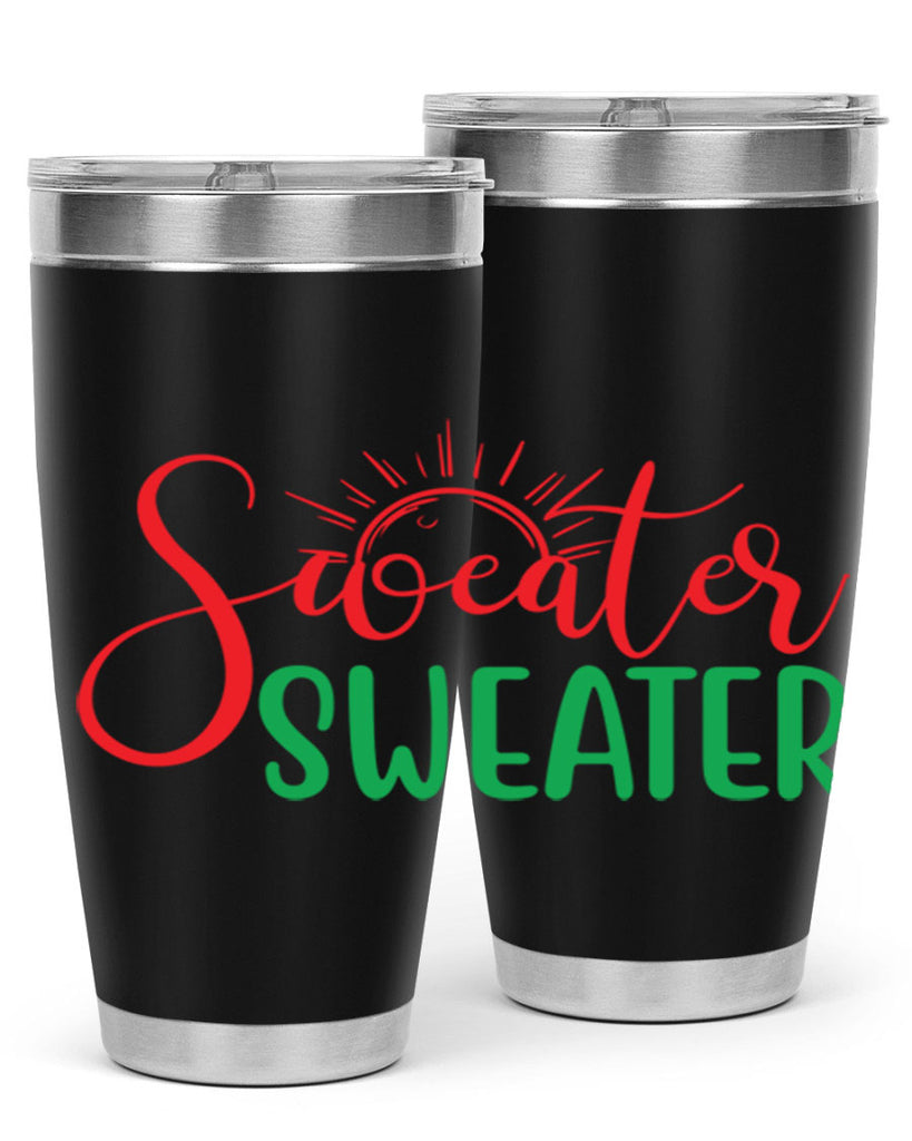 Sweater Weather 583#- fall- Tumbler