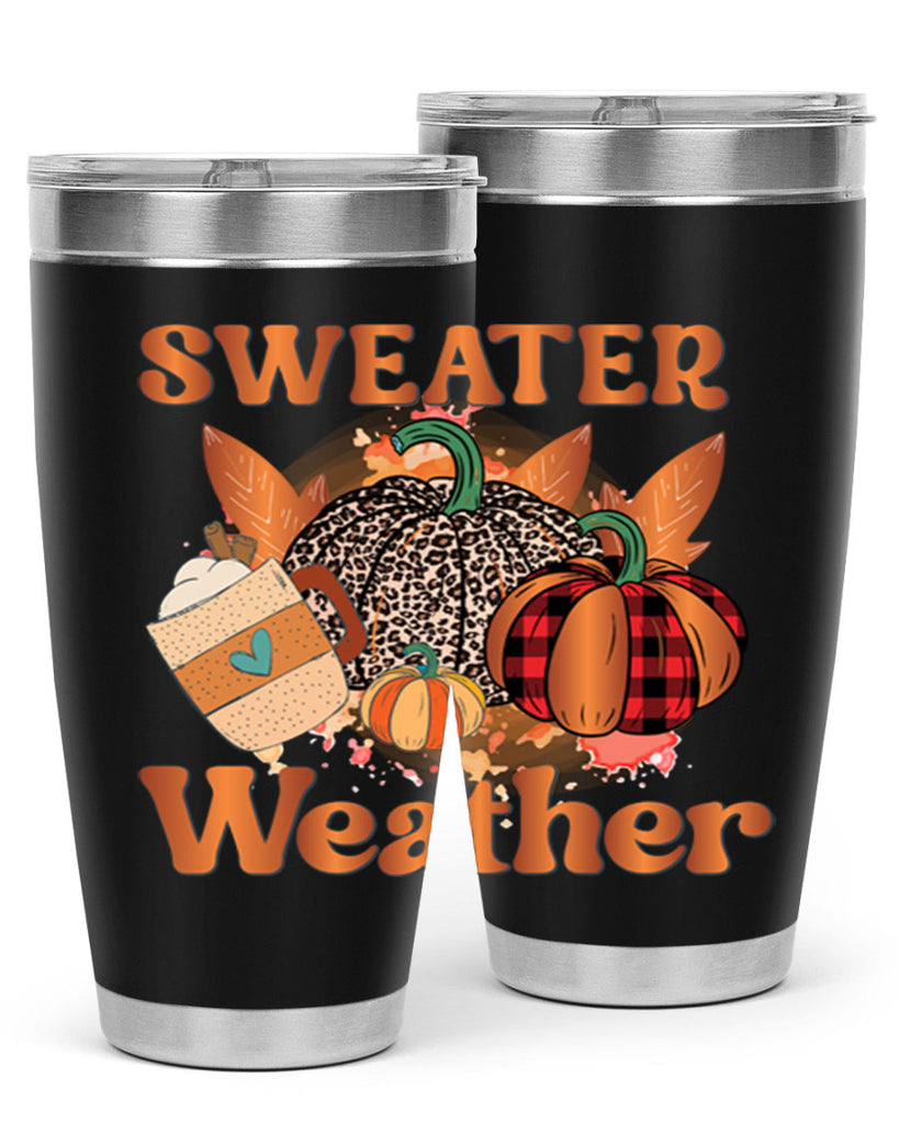 Sweater Weather 589#- fall- Tumbler