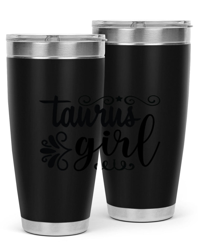 Taurus girl 499#- zodiac- Tumbler