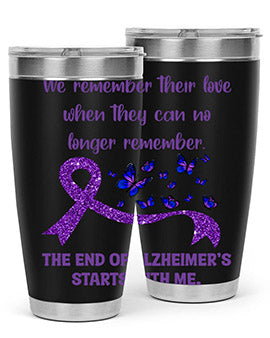 The End Of AlzheimerS Start With Me 217#- alzheimers- Cotton Tank